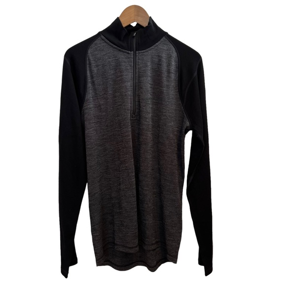 Smartwool Other - Smartwool NTS Mid 250 Pattern Zip T Merino Wool Half Zip Base Layer size L